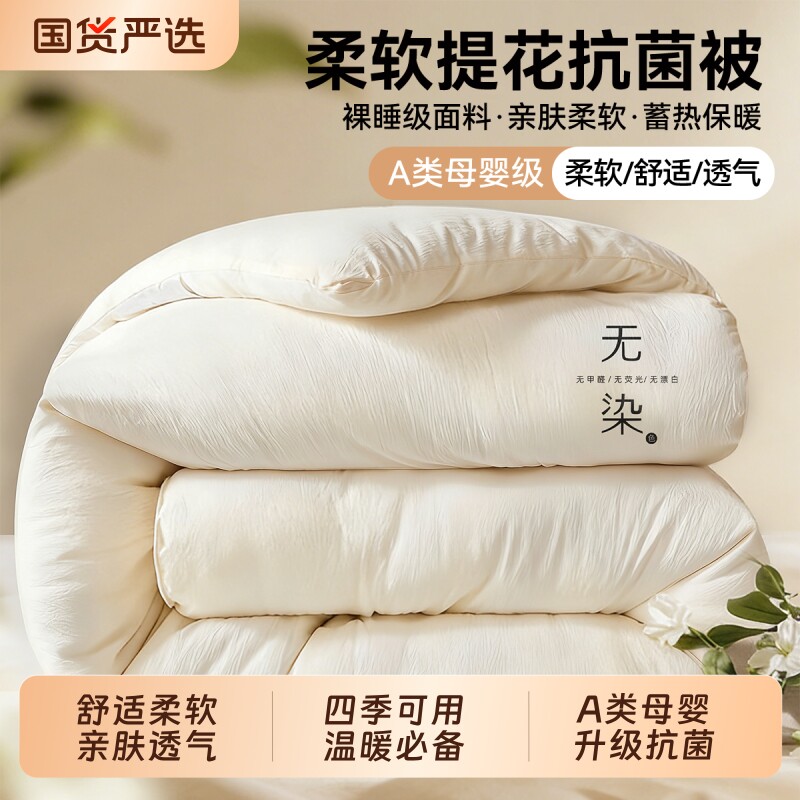 被子冬被加厚保暖春秋被冬季宿舍学生被芯被褥空调被出租房软被新