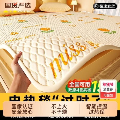 2025新款石墨烯电热毯电褥子双人单人宿舍官方正品水暖暖毯水循环