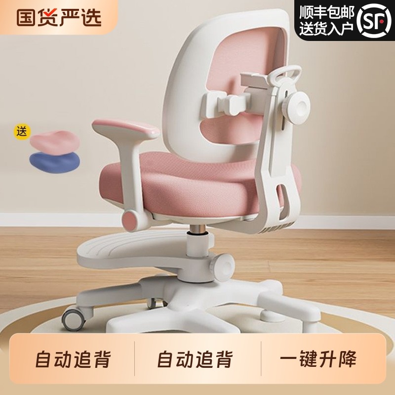 儿童学习椅可升降调节座椅小学生家用写字椅作业靠背椅子书桌凳子