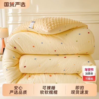秋冬被子棉被加厚宿舍单人学生非大豆被芯春秋被空调被被褥四季