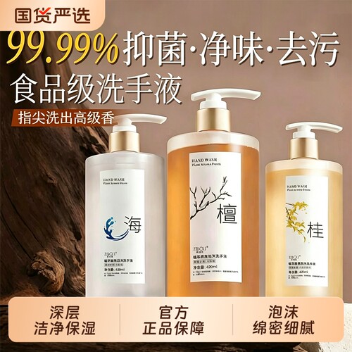 抑菌泡沫洗手液香氛家用型正品
