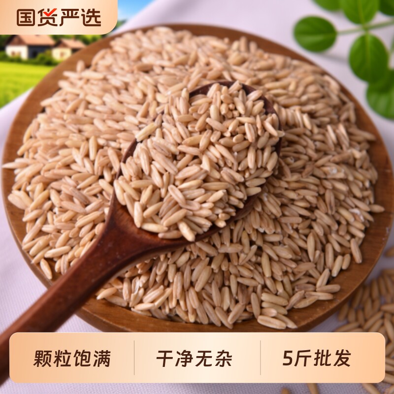粗粮燕麦米新米500g燕麦仁山西农家裸燕麦胚芽米甜醅原料杂粮健康