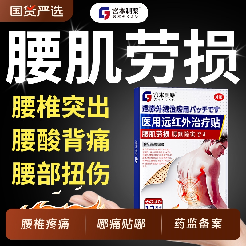 腰肌劳损专用膏药贴腰肌劳损贴膏