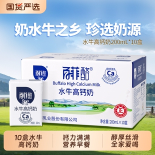 百菲酪水牛高钙奶200ml*10盒