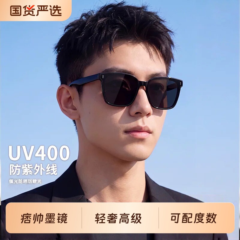 近视户外墨镜男款防紫外线2026新款开车防晒带有度数的高级感偏光图片