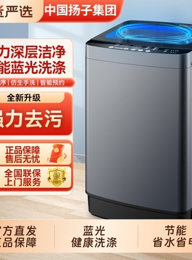 中国扬子集团洗衣机全自动家用10公斤波轮出租房宿舍洗脱一体烘干