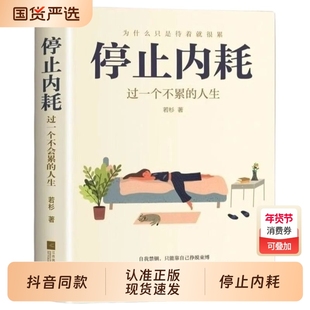 停止内耗:过一个不累的人生若杉著正品正版人间值得积极心态