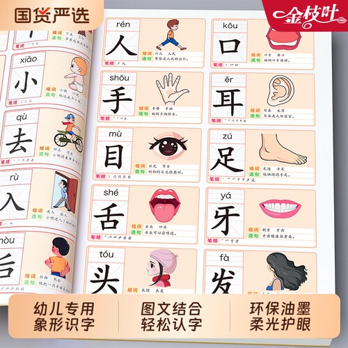 幼儿园识字书认字识字大王