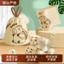 卡萨杰免撕垃圾袋抽绳式 祛味自动收口加厚加大客厅厨余家用塑料袋