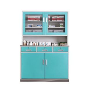 诊所药柜配药柜不锈钢西药柜 医用治疗室处置台医院药品柜定制