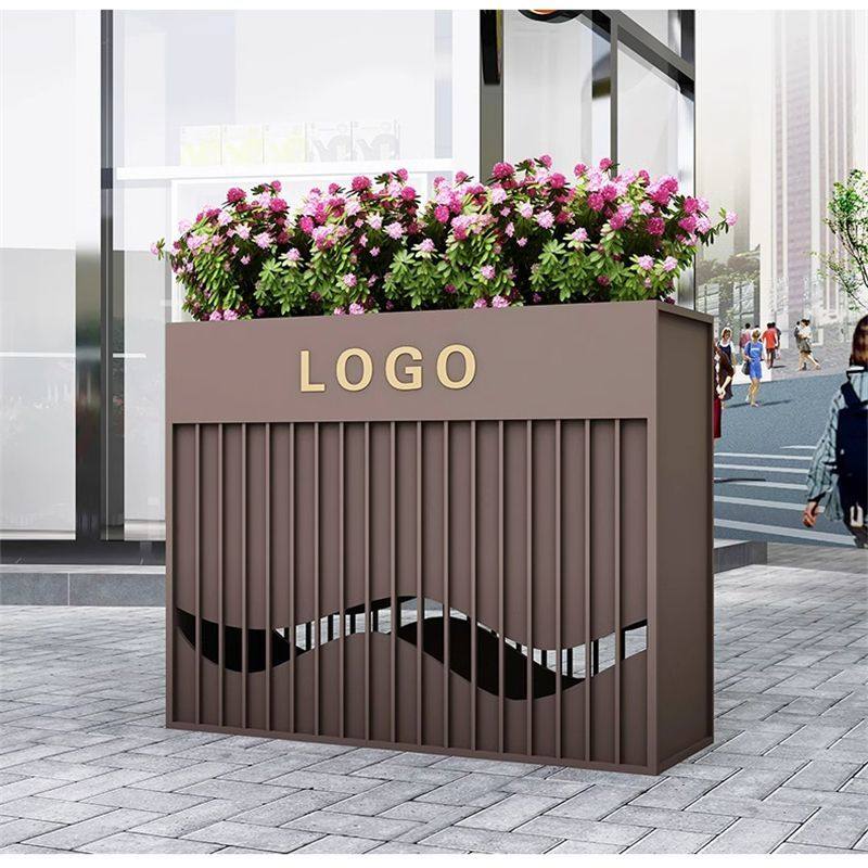 铁艺隔离花箱户外组合室外庭院花槽长方形花坛市政花圃阳台种植箱,商业/办公家具,花坛/花箱,淘宝优惠券,粉丝福利购,淘宝优惠卷