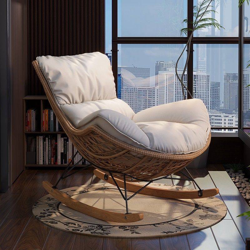 摇椅躺椅摇摇椅加大加宽藤编懒人沙发休闲椅客厅成人户外龙虾藤椅,住宅家具,懒人沙发,淘宝优惠券,粉丝福利购,淘宝优惠卷