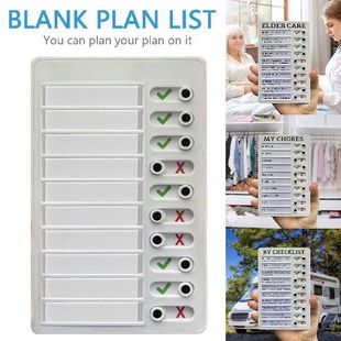 Board Checklist List Planning Memo 速发Blank