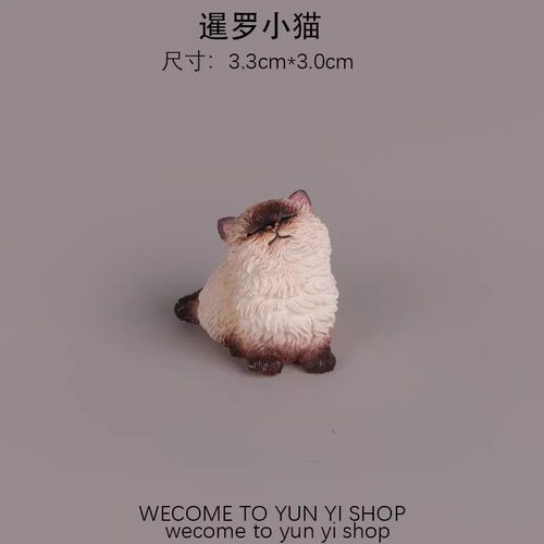 傲娇的小猫咪迷摆件桌面装饰公仔