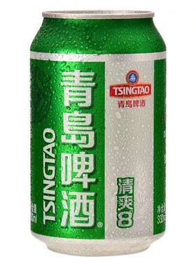 【正品特惠】青岛啤酒批发330ml/瓶青岛清爽啤酒听装罐装