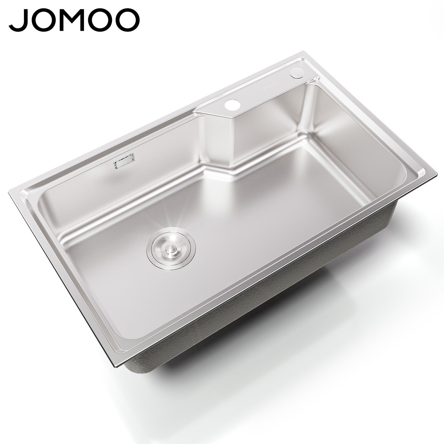 九牧304不锈钢水槽单槽水池家用淘菜洗碗池洗菜盆大单盆厨房水盆,家装主材,水槽套餐,淘宝优惠券,粉丝福利购,淘宝优惠卷