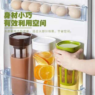 冷水壶塑料家用密封凉水壶耐冷冰箱果汁壶凉水杯扎壶
