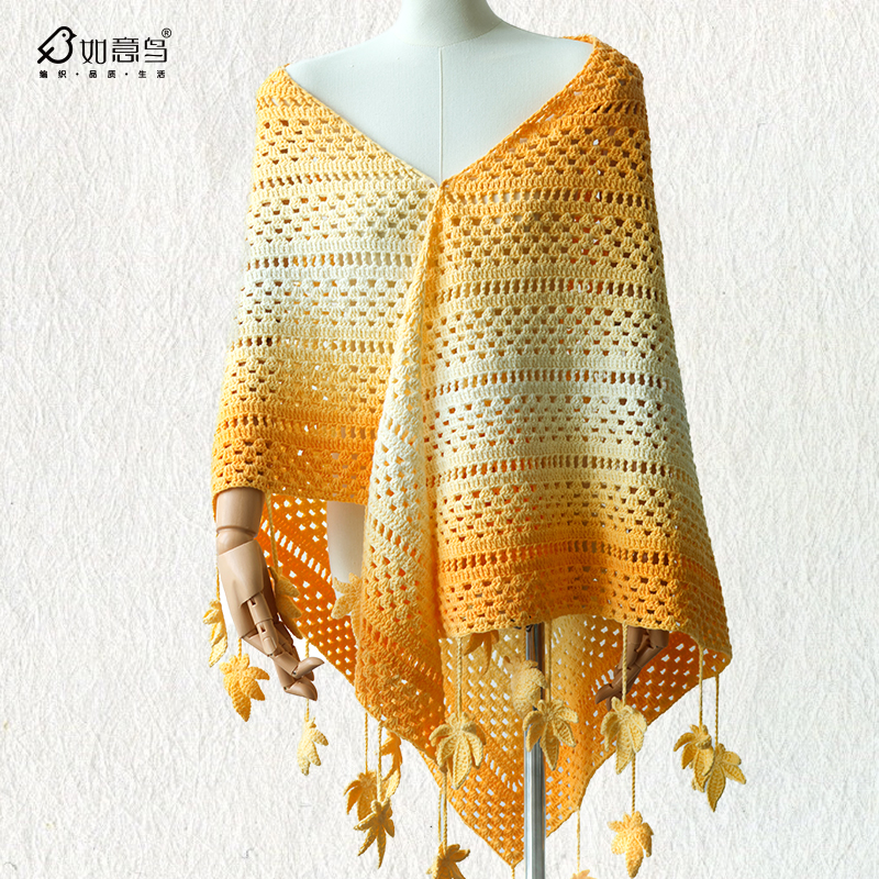 如意鸟轻岚5股枫林晚披肩包