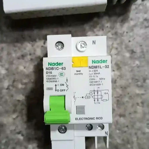 议价Nader良信漏电断路器，NDB1C-63 4P C25