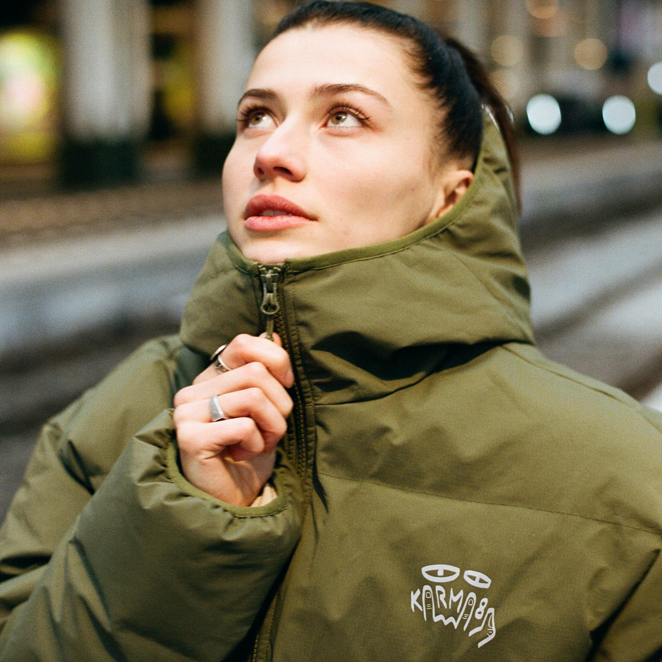 Karma8a法国攀岩短款羽绒服