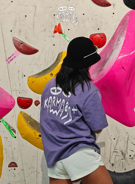 Karma8a+ Grade Changed系列法国品牌经典Logo印花攀岩Tee