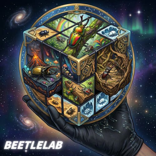 任意成虫长戟南洋毛象大王花锹甲