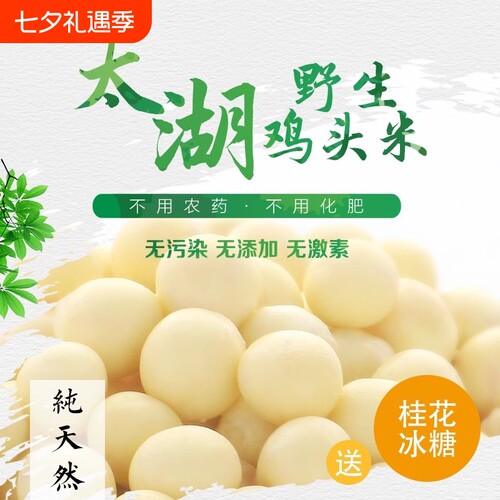 新货2025苏州鸡头米新鲜大颗粒