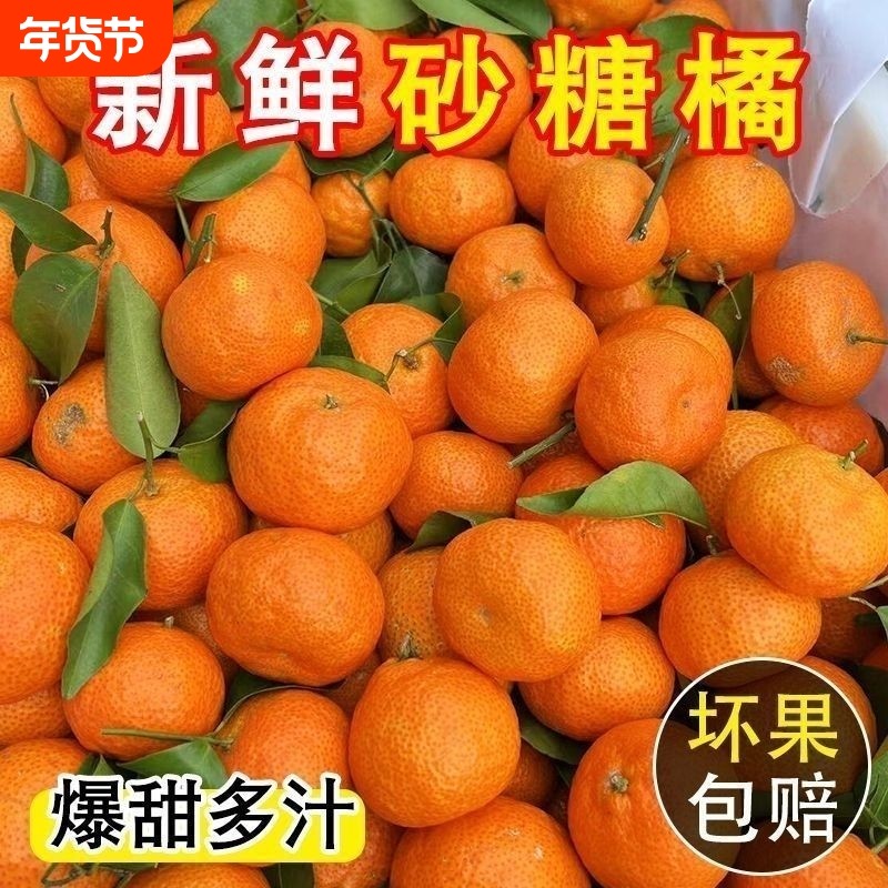 广西沙糖橘正宗沙糖橘皮薄肉多爆汁当季新鲜水果年货橘子柑橘整箱,水产肉类/新鲜蔬果/熟食,桔子,淘宝优惠券,粉丝福利购,淘宝优惠卷