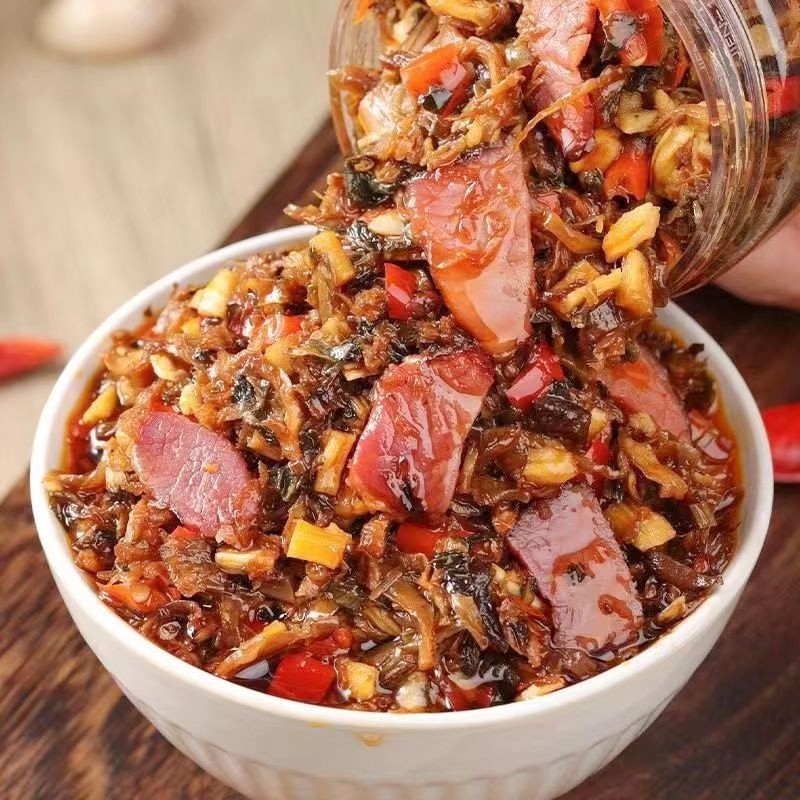 外婆菜炒腊肉下饭菜熟食湖南特产香辣即食咸菜拌饭拌面佐餐速食菜,水产肉类/新鲜蔬果/熟食,酱菜/下饭菜/外婆菜,淘宝优惠券,粉丝福利购,淘宝优惠卷