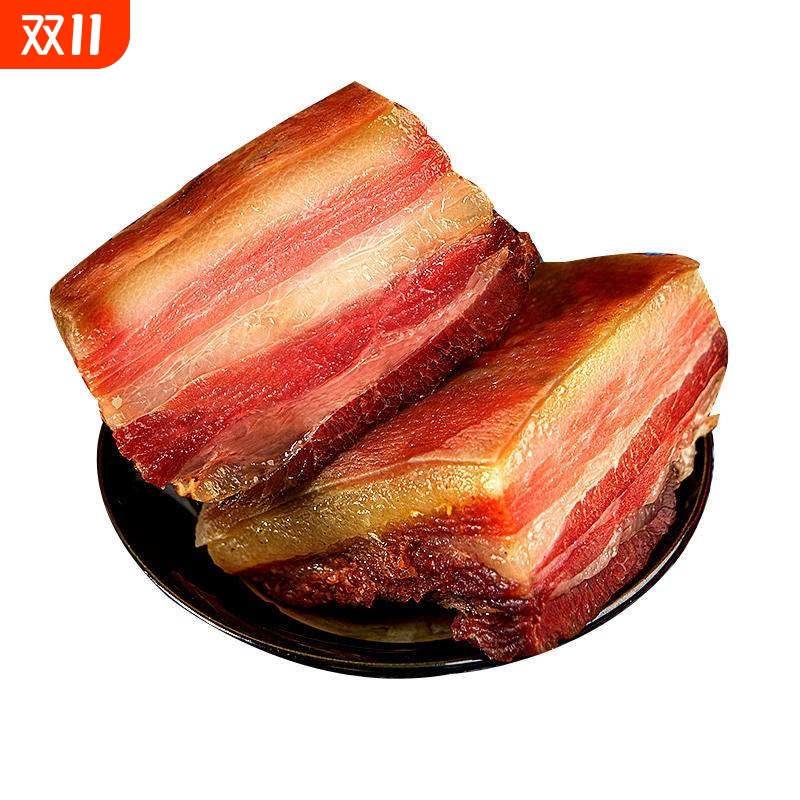 稀飞腊五花肉湖北恩施特产正宗农家烟熏腊肉腌肉川味腊肉猪肉1斤