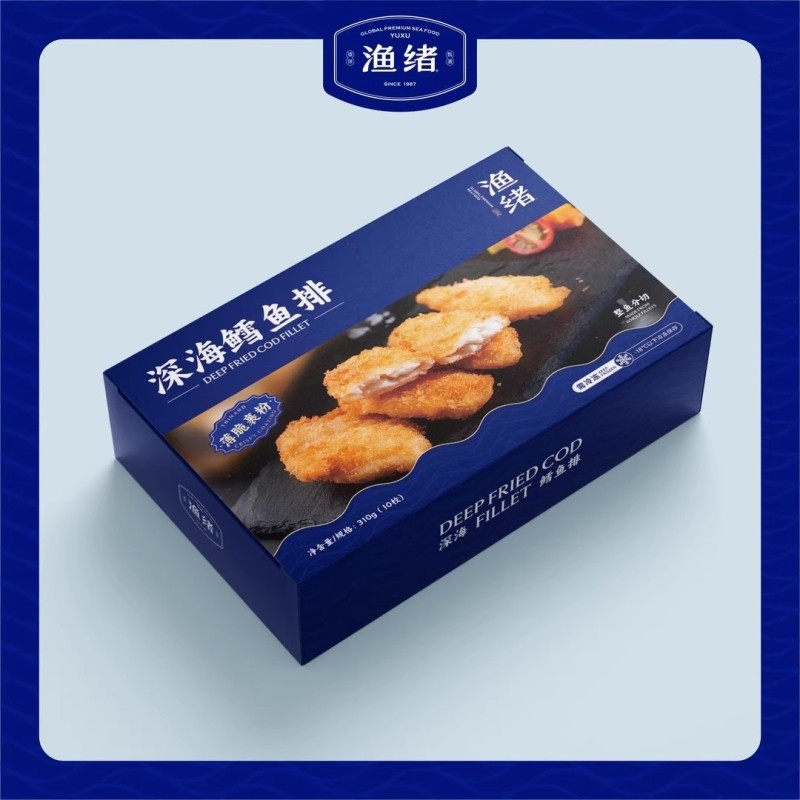 周年庆活动中渔绪深海鳕鱼排宝宝辅食营养早餐速食无骨无刺食用