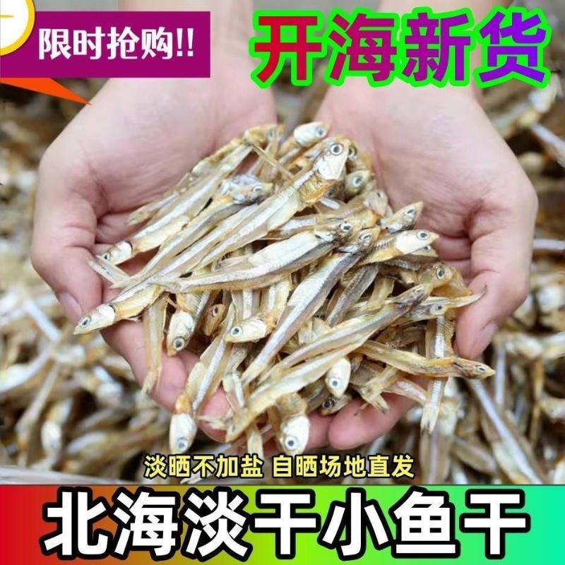 新晒开海新货公干鱼小鱼干淡干海燕鱼海鲜干货银鱼干丁香鱼干