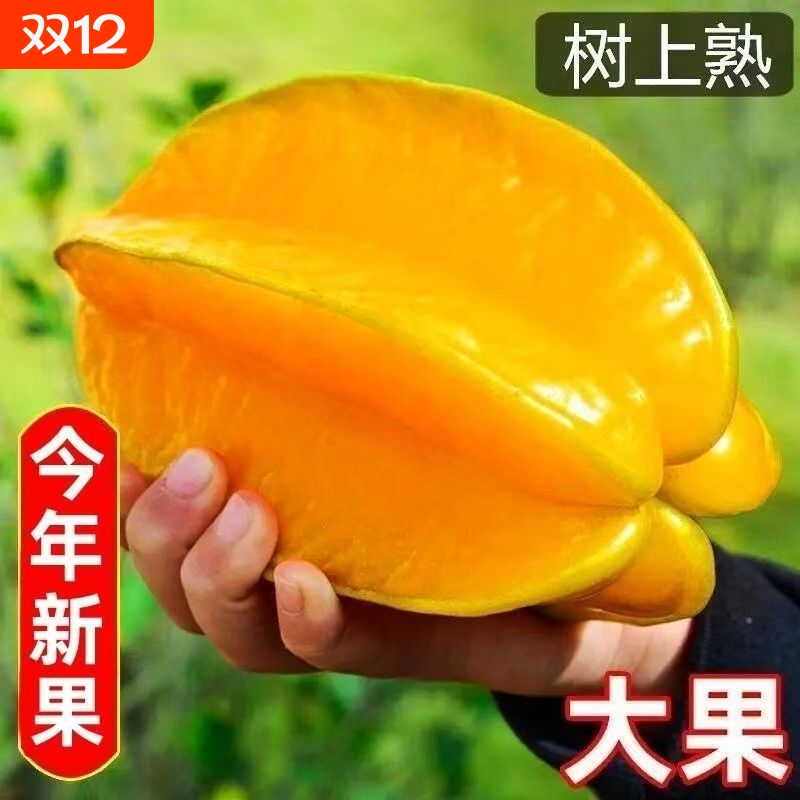 杨桃新鲜水果当季水果洋桃精选热带水果降火红龙杨桃樱桃黄桃罕见