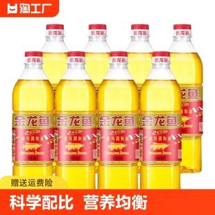 金龙鱼黄金比例食用植物调和油900ml 家用小瓶装 宿舍用炒菜油 8瓶