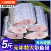 新鲜带鱼段大段冷冻带鱼东海小眼带鱼刀鱼段中段雷达海捕海鲜水产