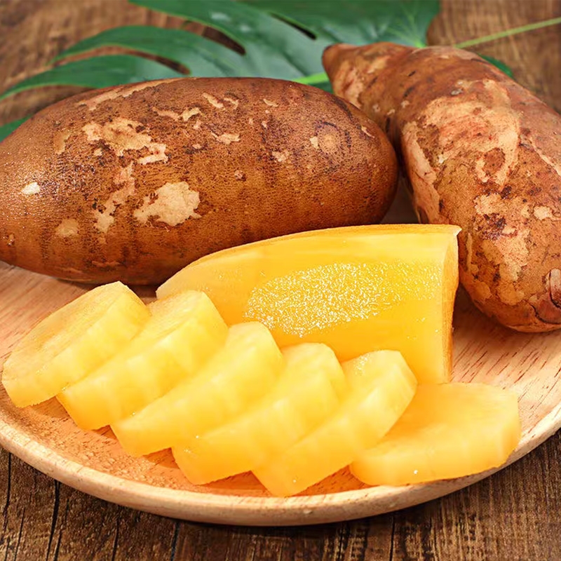 云南天山雪莲果新鲜水果当季清甜爽脆多汁现挖整箱包邮