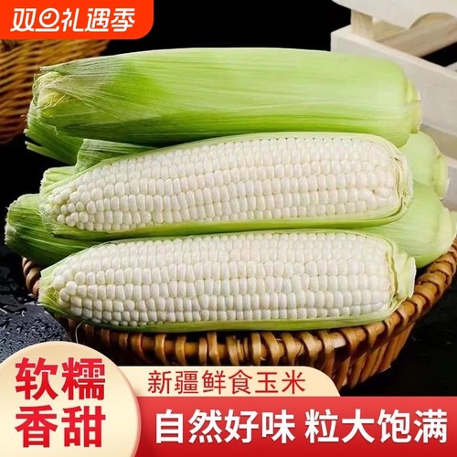 白糯牛奶玉米新鲜现摘现发