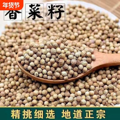 今年新货香菜籽芫荽子芫茜孑香菜籽胡荽籽香料调味卤料调味料