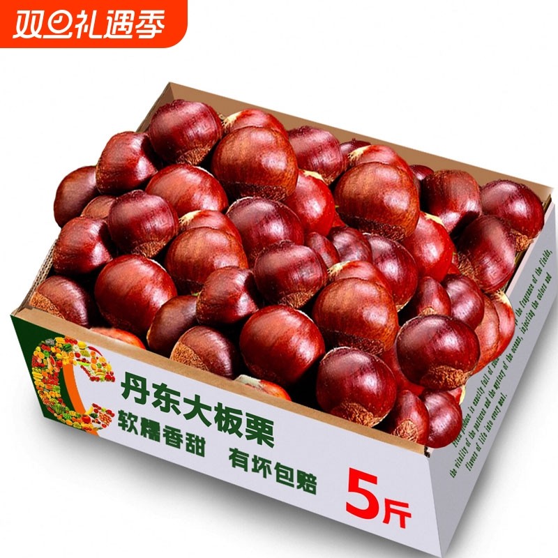 新下树正宗新鲜生现摘丹东板栗栗子锥油栗仁蔬罗田大板栗鲜板栗