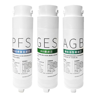 快接长效滤芯PFS复合GES反渗透AGB滤芯3秒换芯 模块式 升级长效