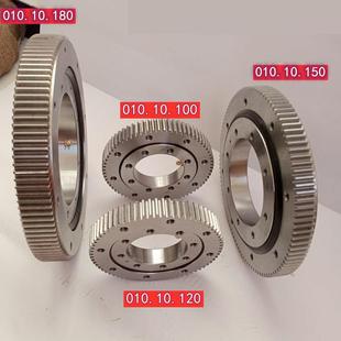 现货小型回转支承轴承机械转盘轴承塔吊机械臂齿轮支撑厂家