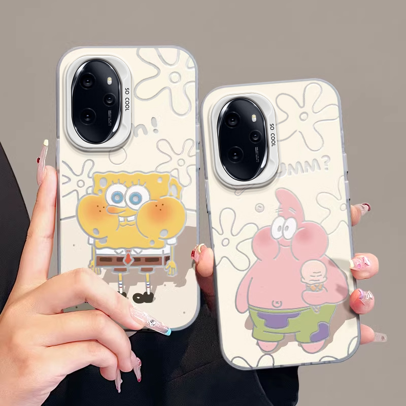 华为荣耀100/90/80海绵宝宝外壳