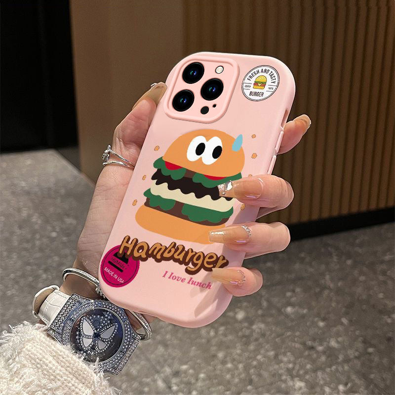 适用苹果16手机壳新款iphone15promax搞怪汉堡15专用14plus高级13mini可爱12防摔11硅胶xs简约8P全包SE保护套,3C数码配件,手机保护套/壳,淘宝优惠券,粉丝福利购,淘宝优惠卷