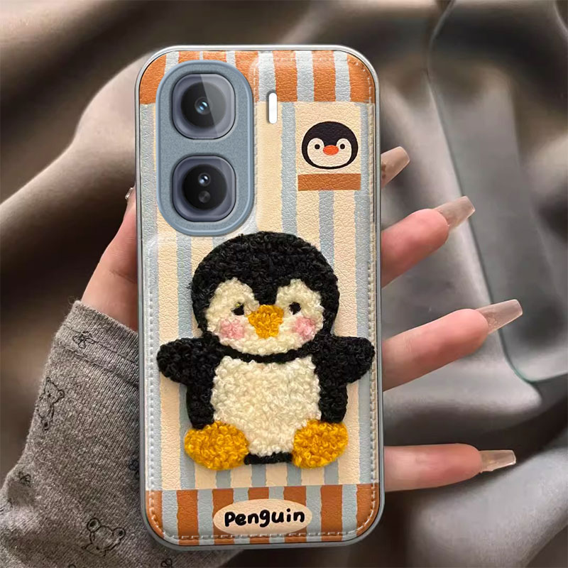 适用iQOO新款可爱卡通创意保护套