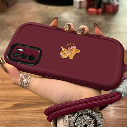 适用红米note10手机壳11Pro油画小马12Turbo高级感女13Pro+国潮中国风14ProPlus高级感新年款note15全包防摔