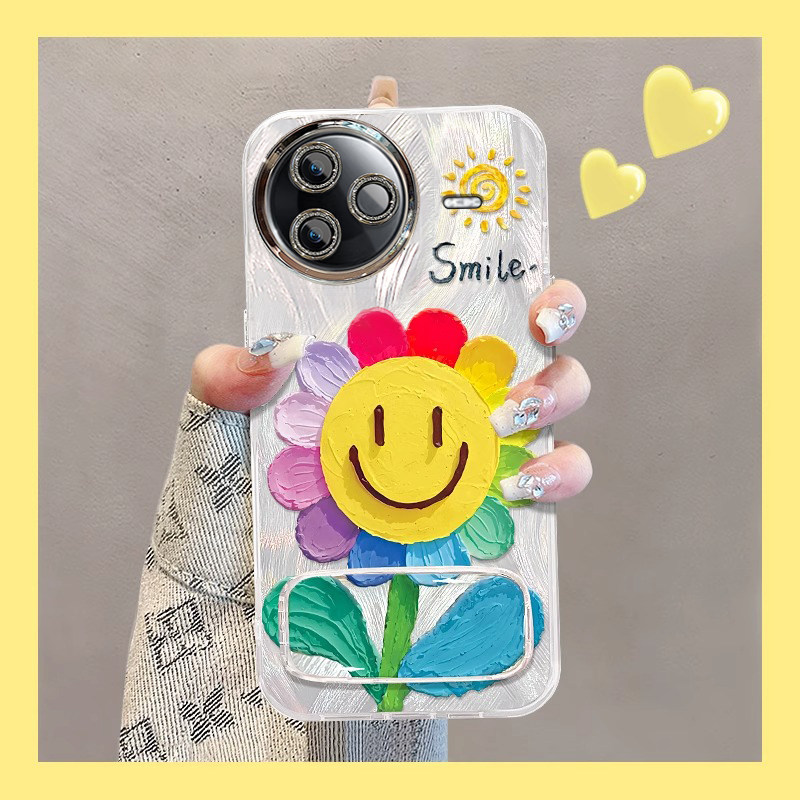 向日葵适用红米K80手机保护壳radmi女新款k70E至尊版k60Pro全包防摔k50自带镜头膜k40s高级感小众创意k30镜面,3C数码配件,手机保护套/壳,淘宝优惠券,粉丝福利购,淘宝优惠卷