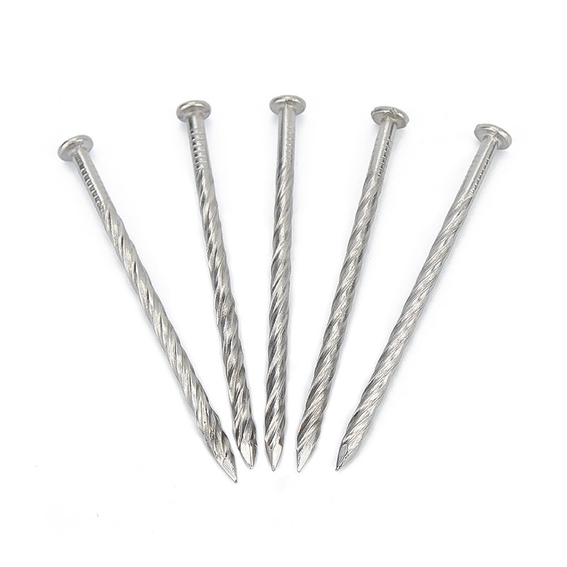 螺纹钉304/201不锈钢地板钉圆钉洋钉地龙骨钉麻花钉防松防腐木头