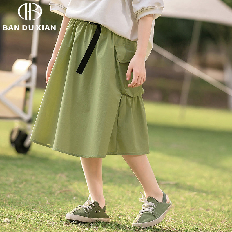 亲子装女童夏装半身裙薄款透气2023年新款洋气韩版儿童夏季裙子潮,工业油品/胶粘/化学/实验室用品,实验室漏斗,淘宝优惠券,粉丝福利购,淘宝优惠卷