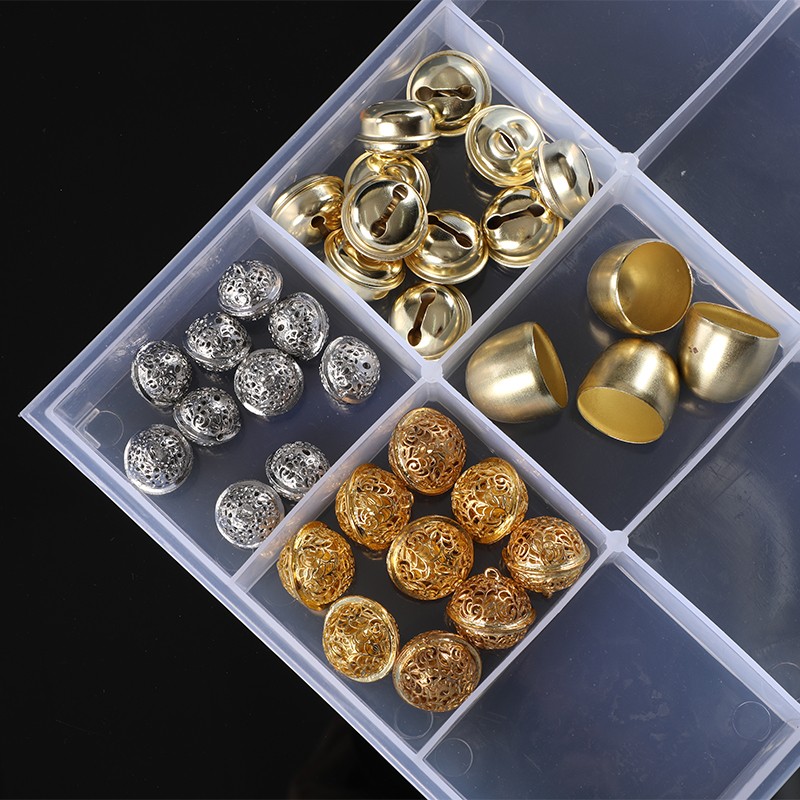 唯真百货透明塑料分隔盒螺丝收纳五金元件电子零件分类工具箱