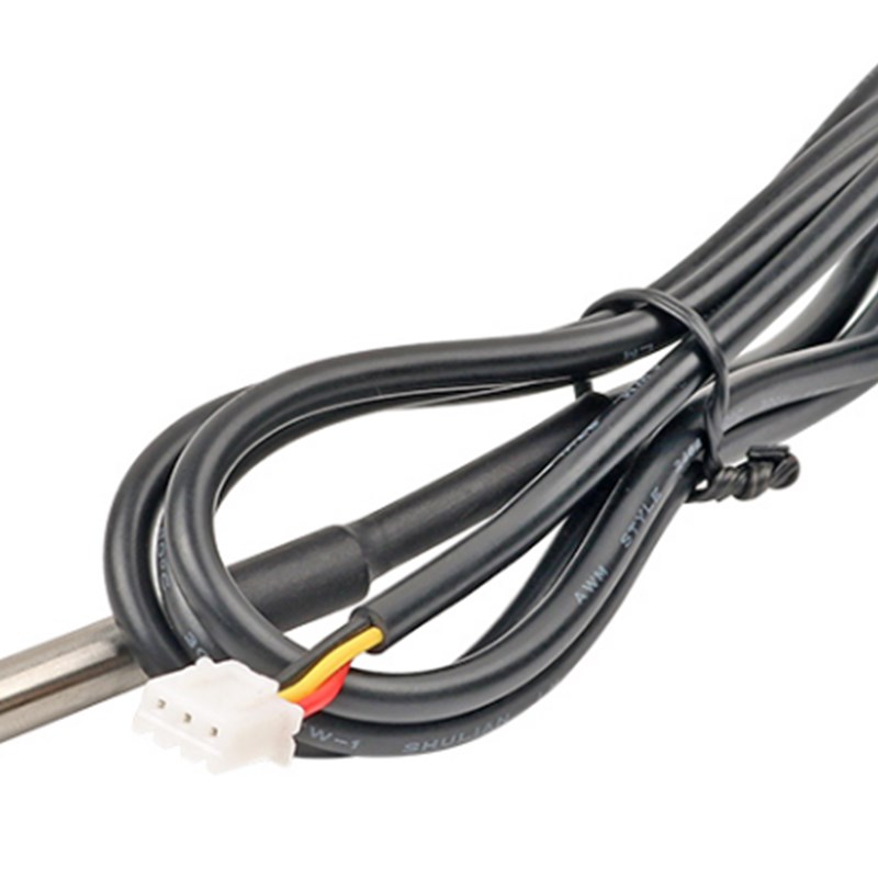 不锈钢封装 防水型DS18b20温度探头传感器18B20(1米2米 3米 5米)